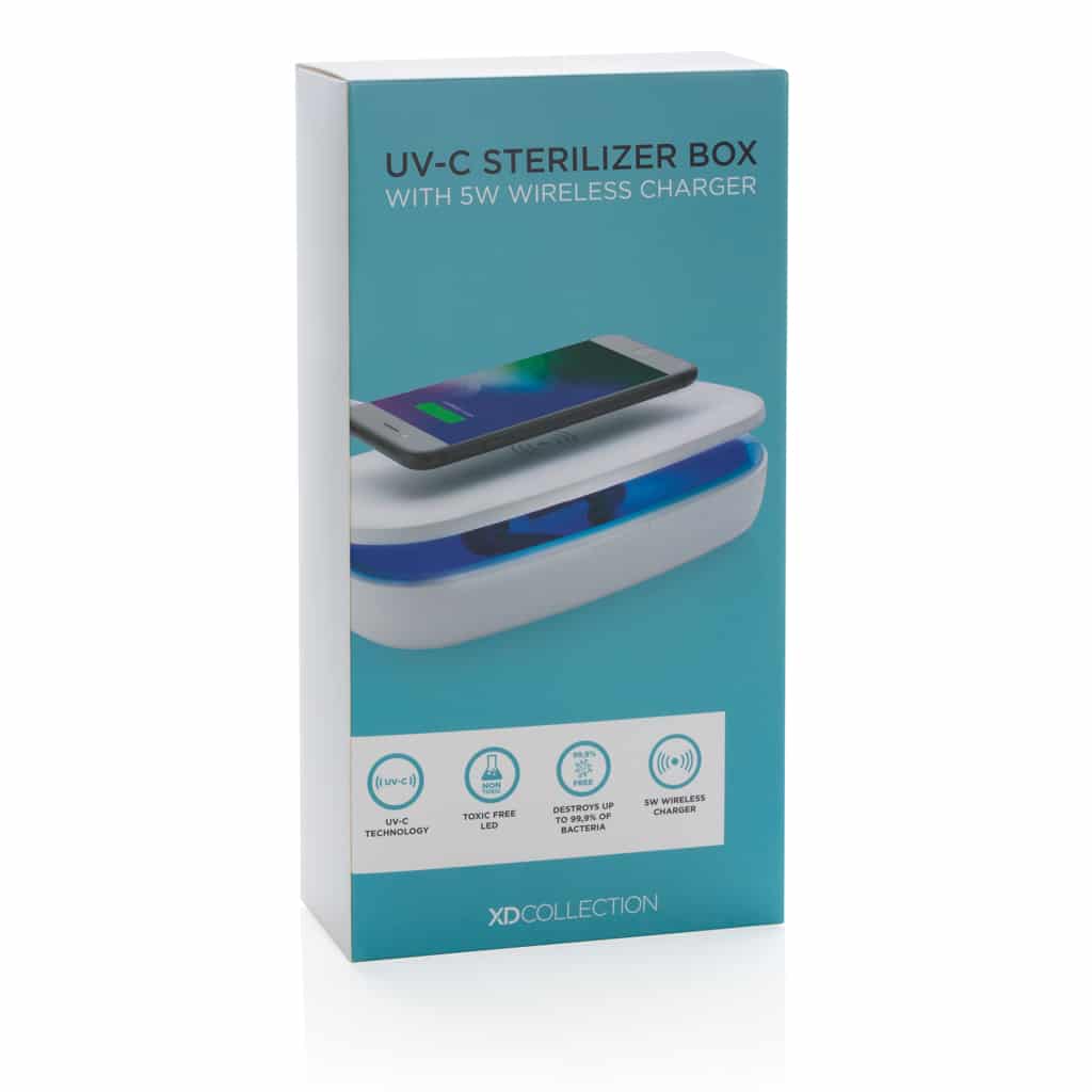 Miniature 20 pour Boîte de stérilisation UV-C avec chargeur sans fil 5W