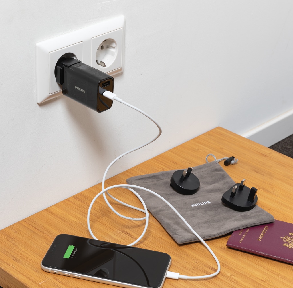 Miniature 7 pour Chargeur USB de Voyage Philips, USB 30W Ultra Rapide