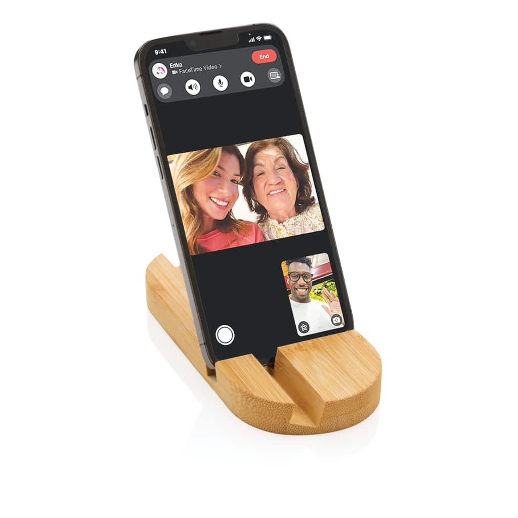 Miniature 3 pour Support tablette ou téléphone en bambou