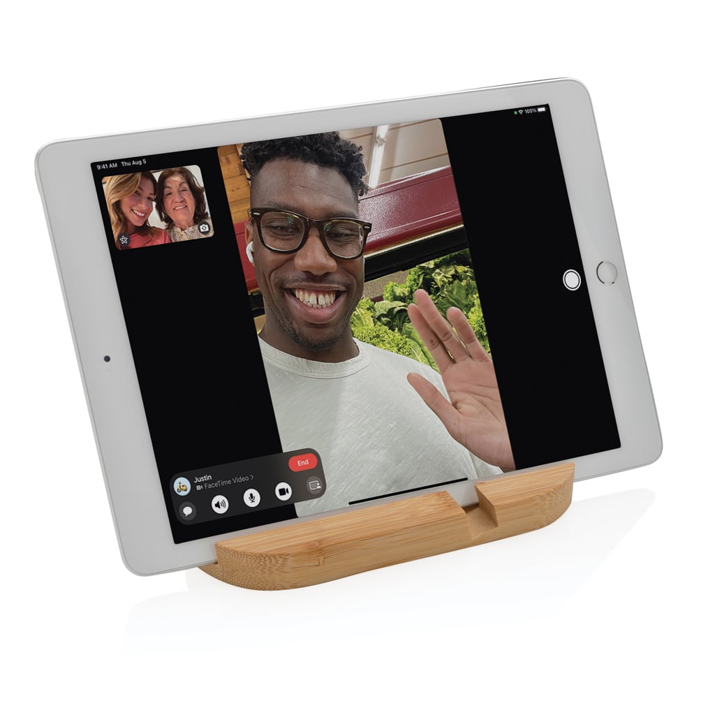 Miniature 5 pour Support tablette ou téléphone en bambou