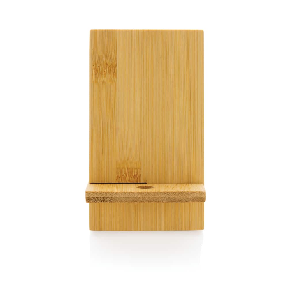Miniature 5 pour Support téléphone en bambou FSC® dans une boîte kraft FSC®