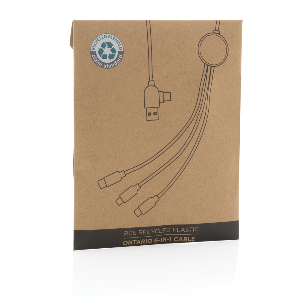Miniature 12 pour Câble Ontario 6-en-1 en plastique recyclé RCS