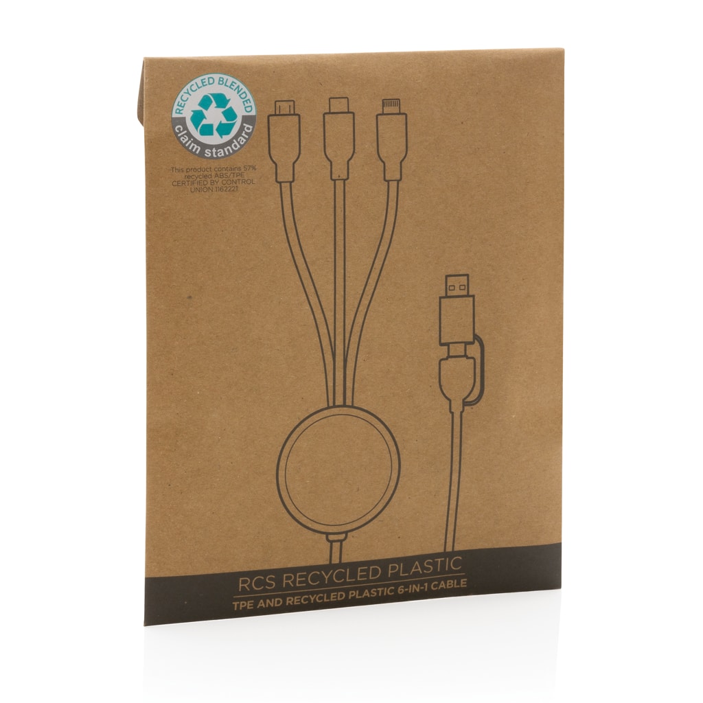 Miniature 9 pour Câble 6 en 1 en TPE et plastique recyclé RCS
