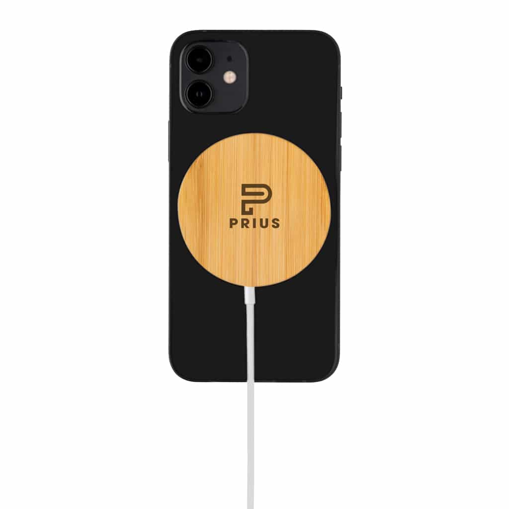 Miniature 8 pour Chargeur magnétique sans fil en bambou 10W