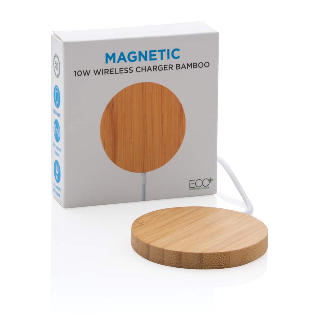 Miniature 11 pour Chargeur magnétique sans fil en bambou 10W