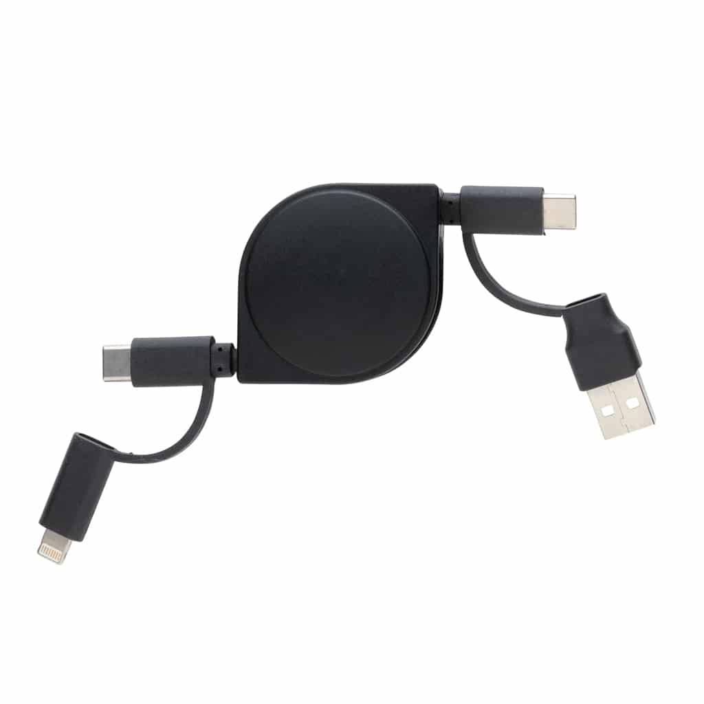 Miniature 4 pour Cable 6 en 1 en TPE et plastique recyclé RCS