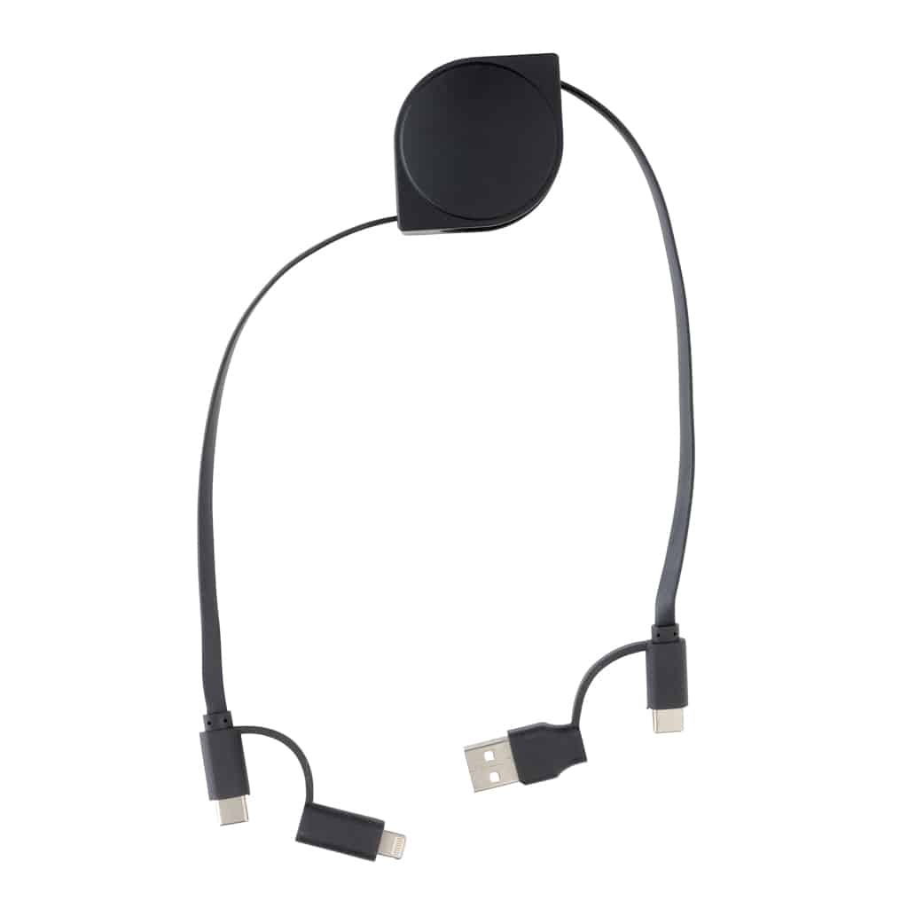 Miniature 5 pour Cable 6 en 1 en TPE et plastique recyclé RCS