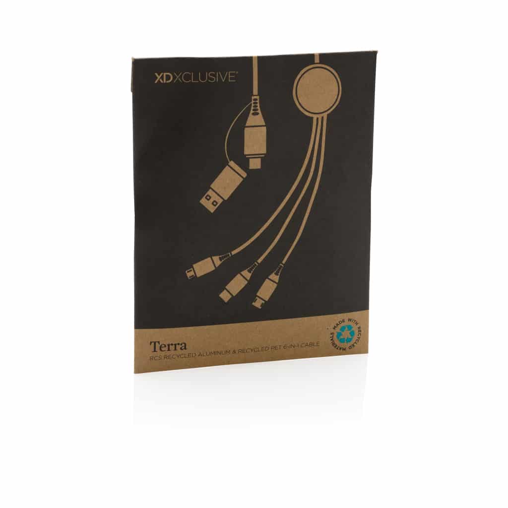Miniature 10 pour Câble 120cm 6-en-1 en aluminium recyclé RCS Terra