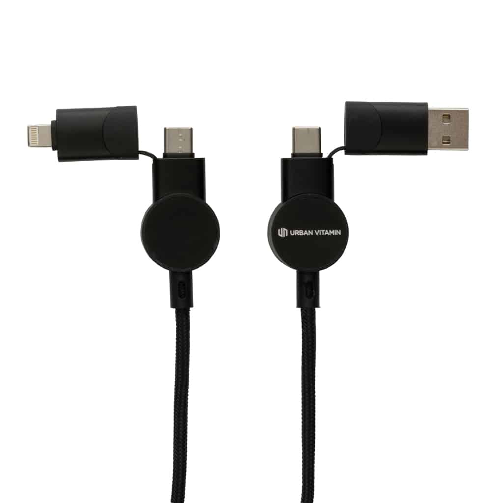 Miniature 2 pour Câble Oakland 6-in-1 à charge 45W en plastique recyclé RCS