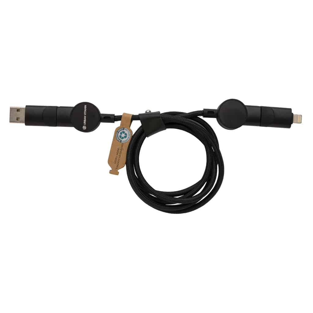Miniature 4 pour Câble Oakland 6-in-1 à charge 45W en plastique recyclé RCS
