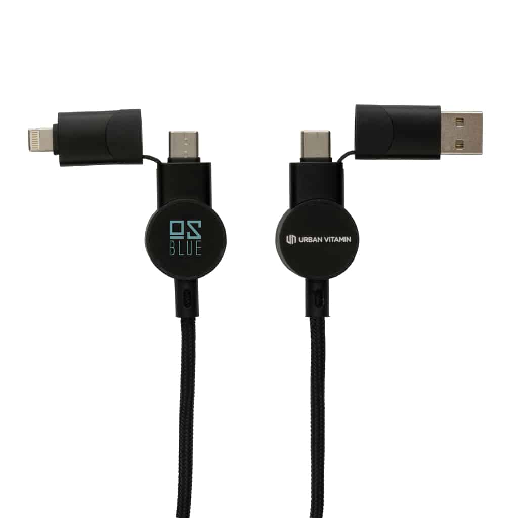 Miniature 9 pour Câble Oakland 6-in-1 à charge 45W en plastique recyclé RCS