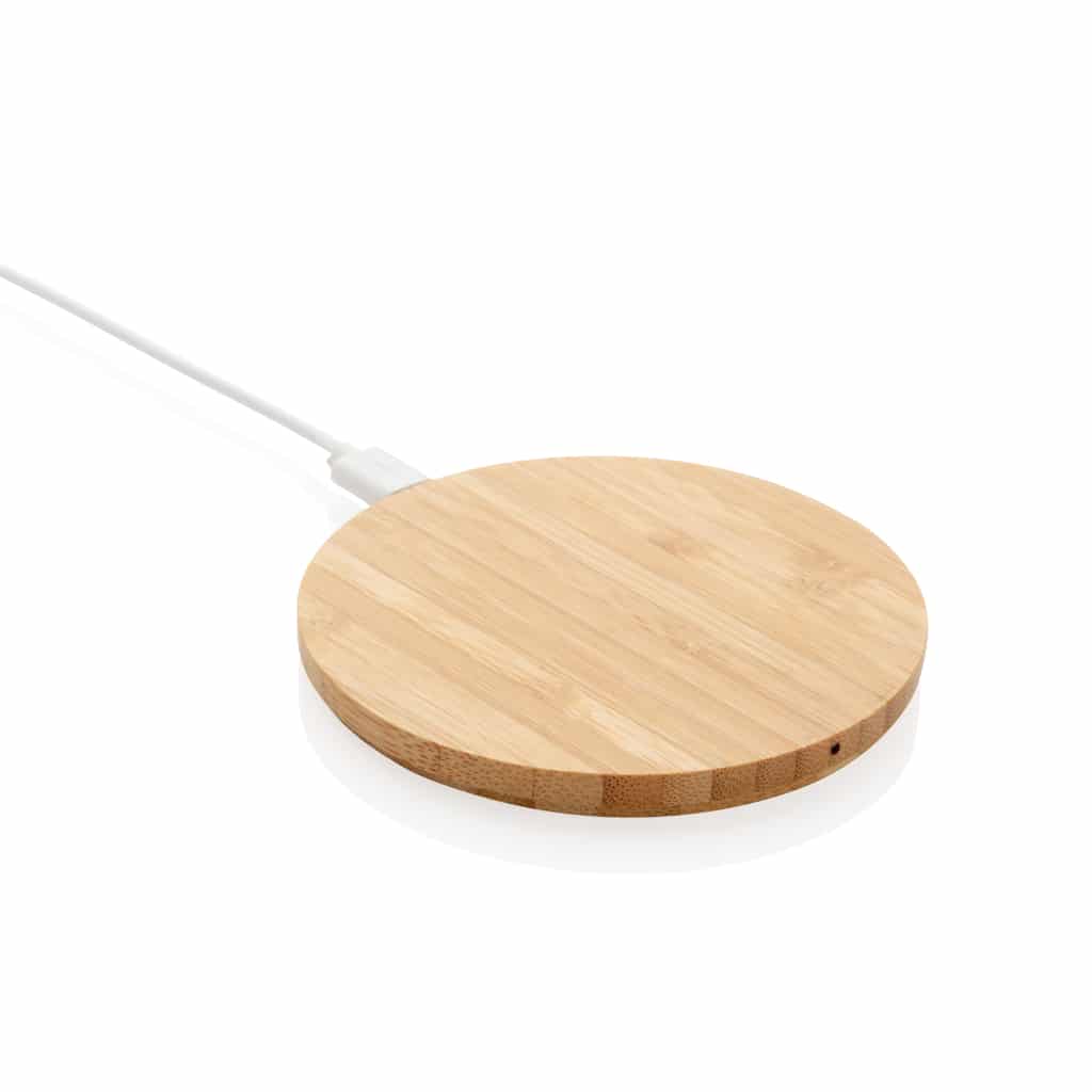 Miniature 2 pour Chargeur sans fil 5W rond en bambou FSC®