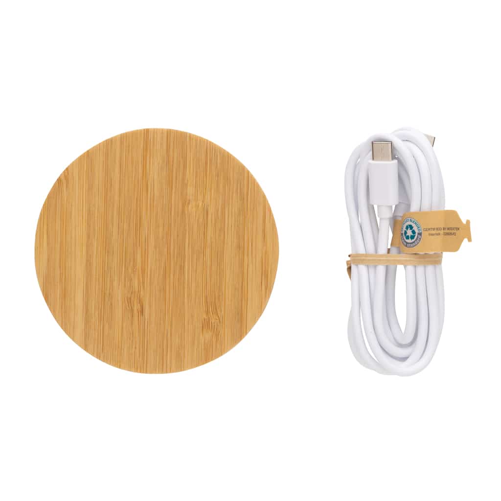 Miniature 3 pour Chargeur sans fil 15W en bambou FSC®