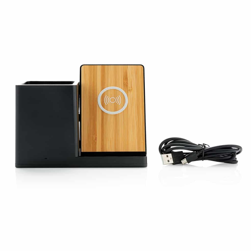 Miniature 4 pour Chargeur 10W avec porte-stylo FSC® et RCS Ontario