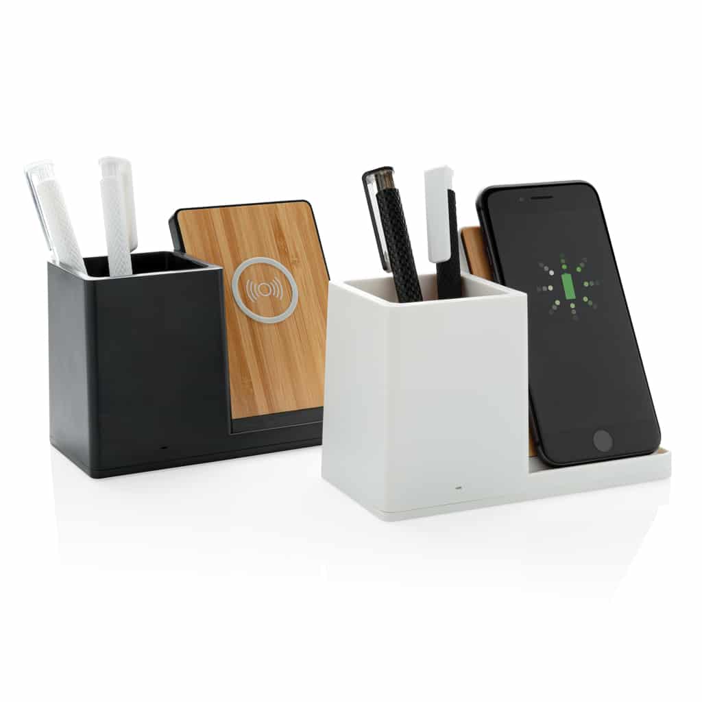 Miniature 10 pour Chargeur 10W avec porte-stylo FSC® et RCS Ontario