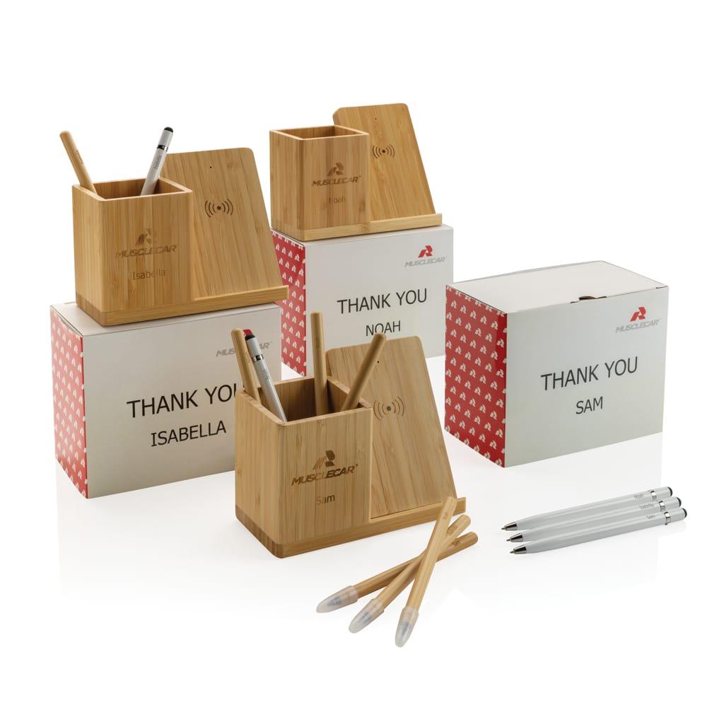 Miniature 10 pour Chargeur sans fil 10W en bambou FSC® Calgary