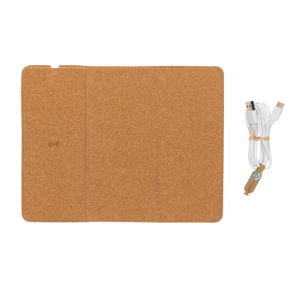 Miniature 3 pour Tapis de souris avec chargeur sans fil 10W en liège FSC®