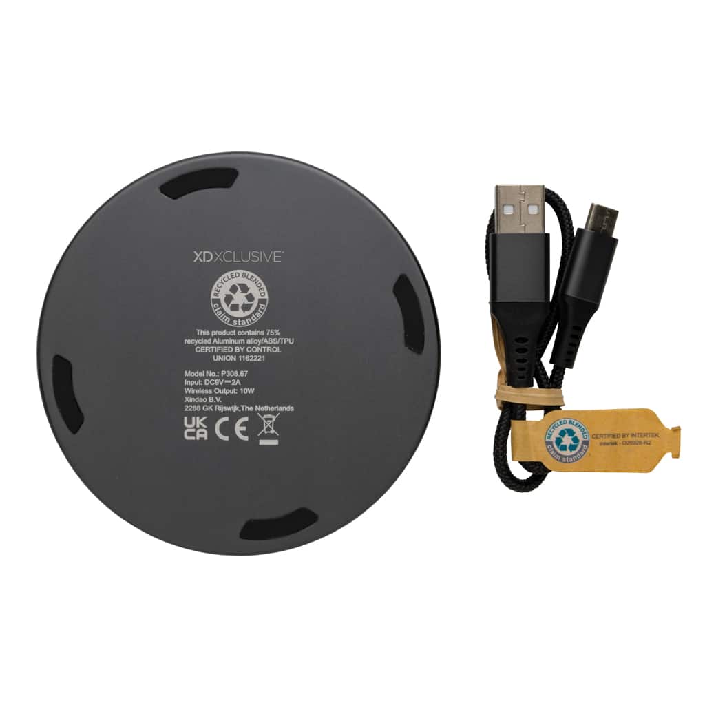 Miniature 5 pour Chargeur sans fil 10W en aluminium recyclé RCS Terra