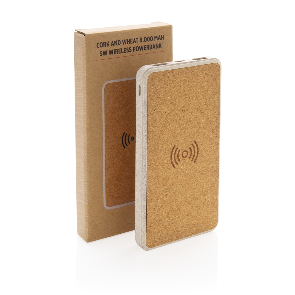 Miniature 11 pour Powerbank 8000 mAh 5W en fibre de paille et liège