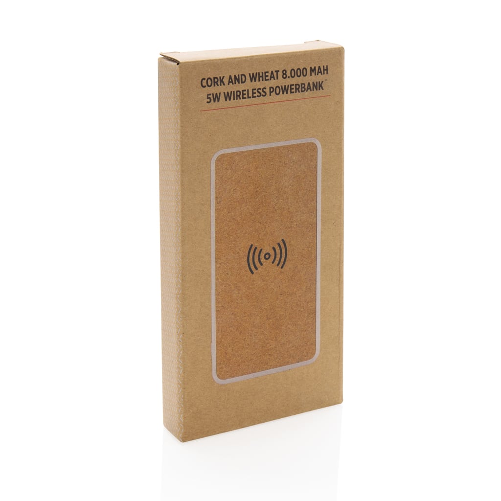 Miniature 12 pour Powerbank 8000 mAh 5W en fibre de paille et liège