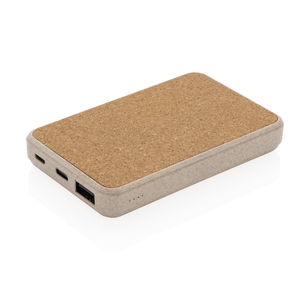 Miniature 2 pour Powerbank 5000 mAh en fibre de paille de blé et liège