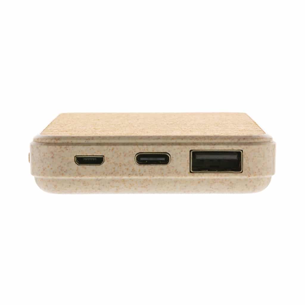 Miniature 6 pour Powerbank 5000 mAh en fibre de paille de blé et liège