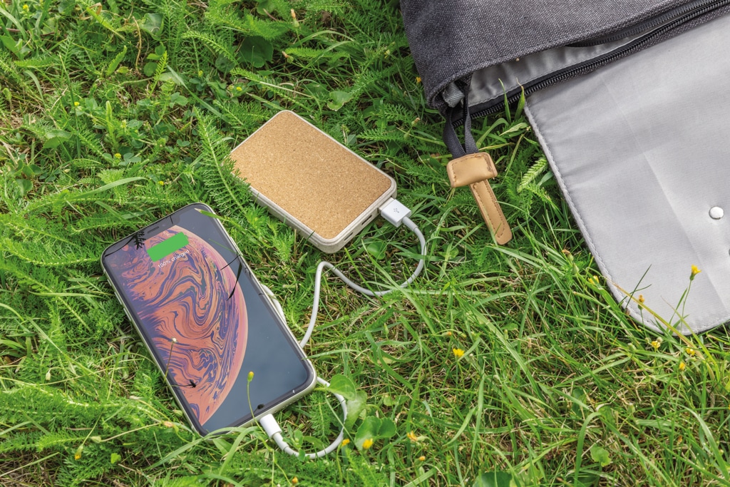 Miniature 9 pour Powerbank 5000 mAh en fibre de paille de blé et liège