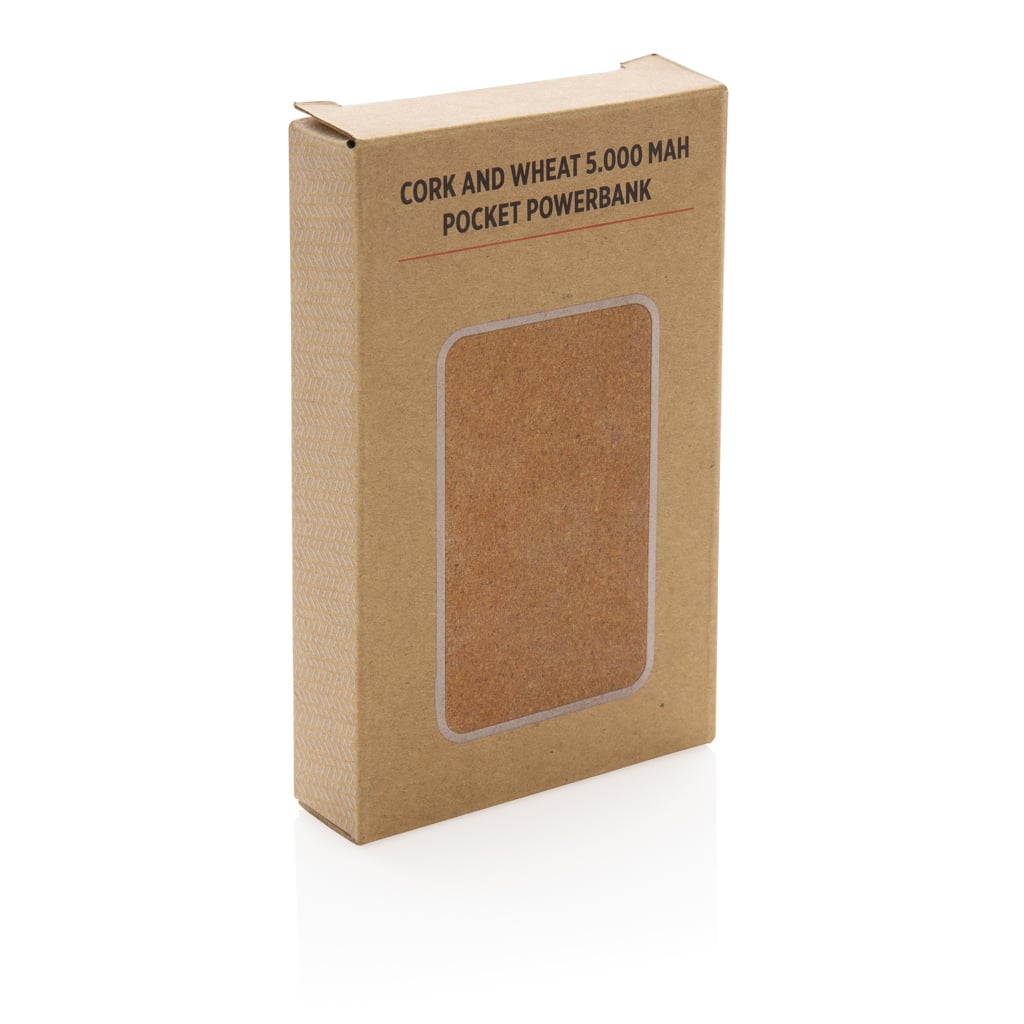 Miniature 11 pour Powerbank 5000 mAh en fibre de paille de blé et liège