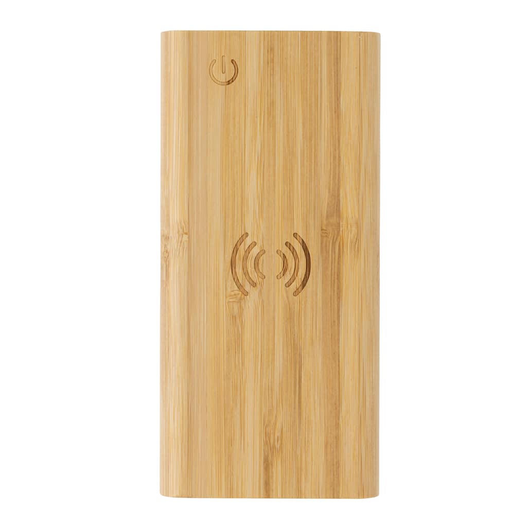 Miniature 5 pour Powerbank 8000 mAh avec induction 5W en bambou certifié FSC®
