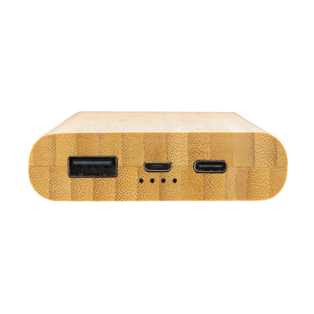 Miniature 7 pour Powerbank 8000 mAh avec induction 5W en bambou certifié FSC®