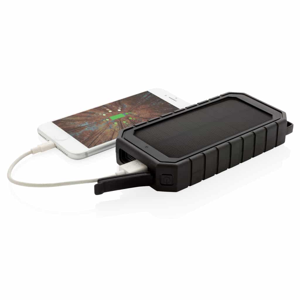 Miniature 5 pour Powerbank solaire 10.000mAh et 10W en plastique recyclé RCS