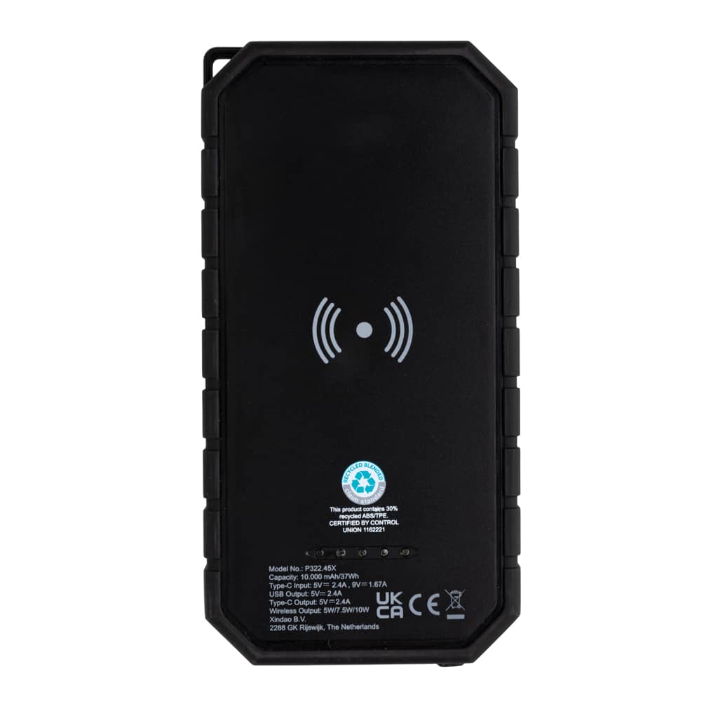 Miniature 7 pour Powerbank solaire 10.000mAh et 10W en plastique recyclé RCS
