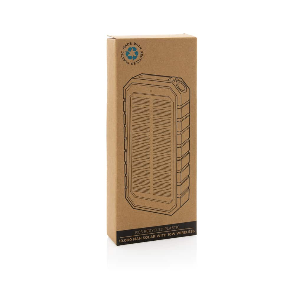 Miniature 12 pour Powerbank solaire 10.000mAh et 10W en plastique recyclé RCS