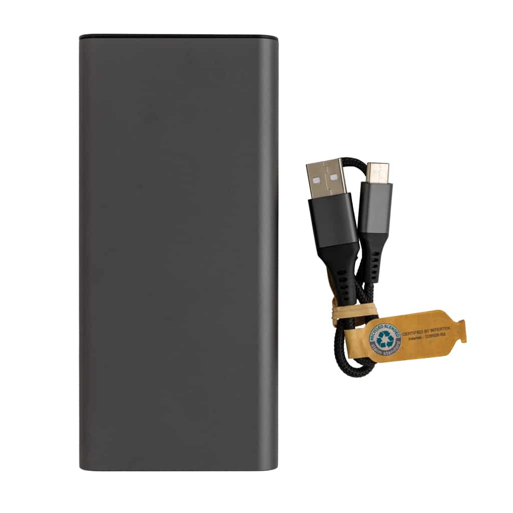 Miniature 5 pour Powerbank 20.000 mAh et 20W en aluminium recyclé RCS Terra