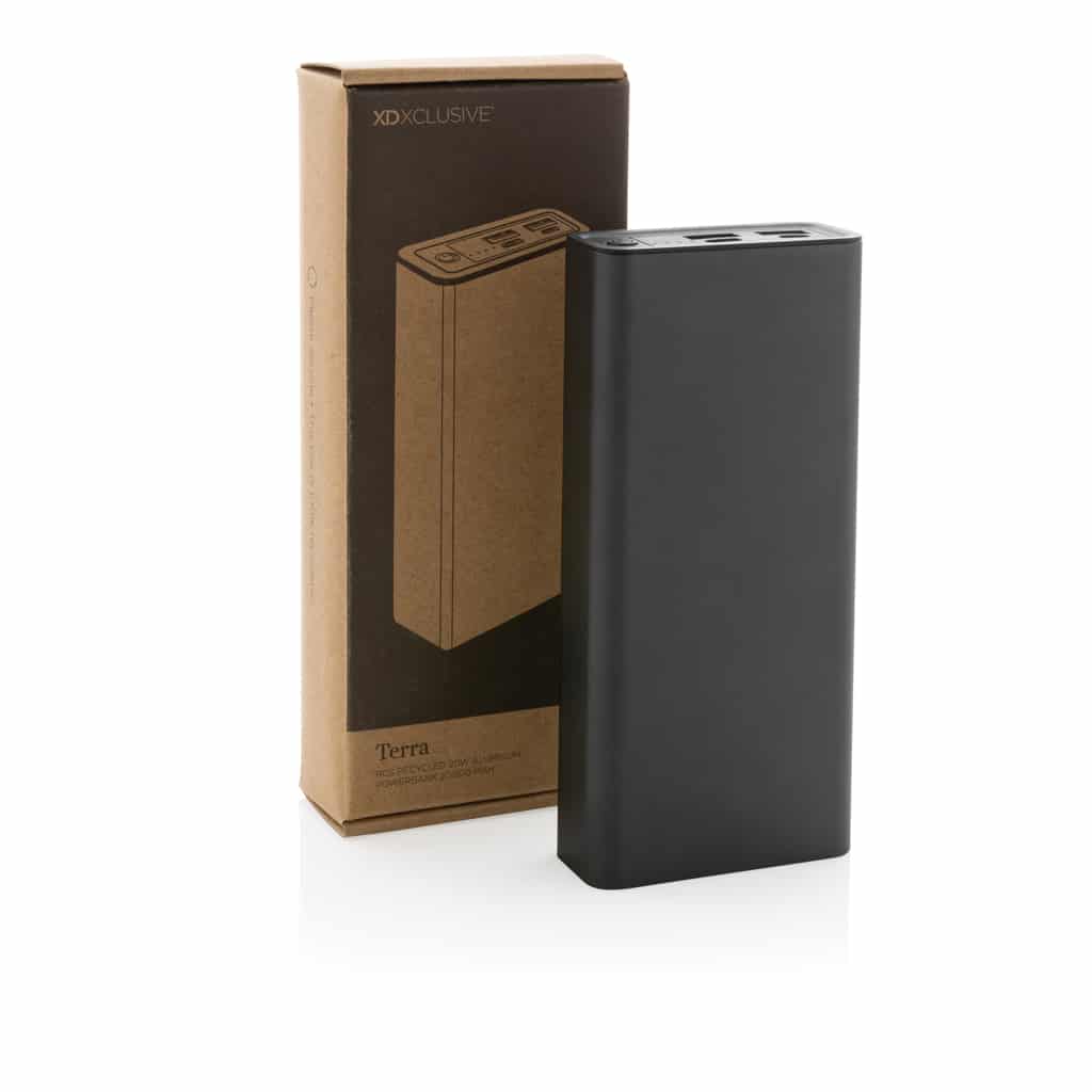 Miniature 11 pour Powerbank 20.000 mAh et 20W en aluminium recyclé RCS Terra