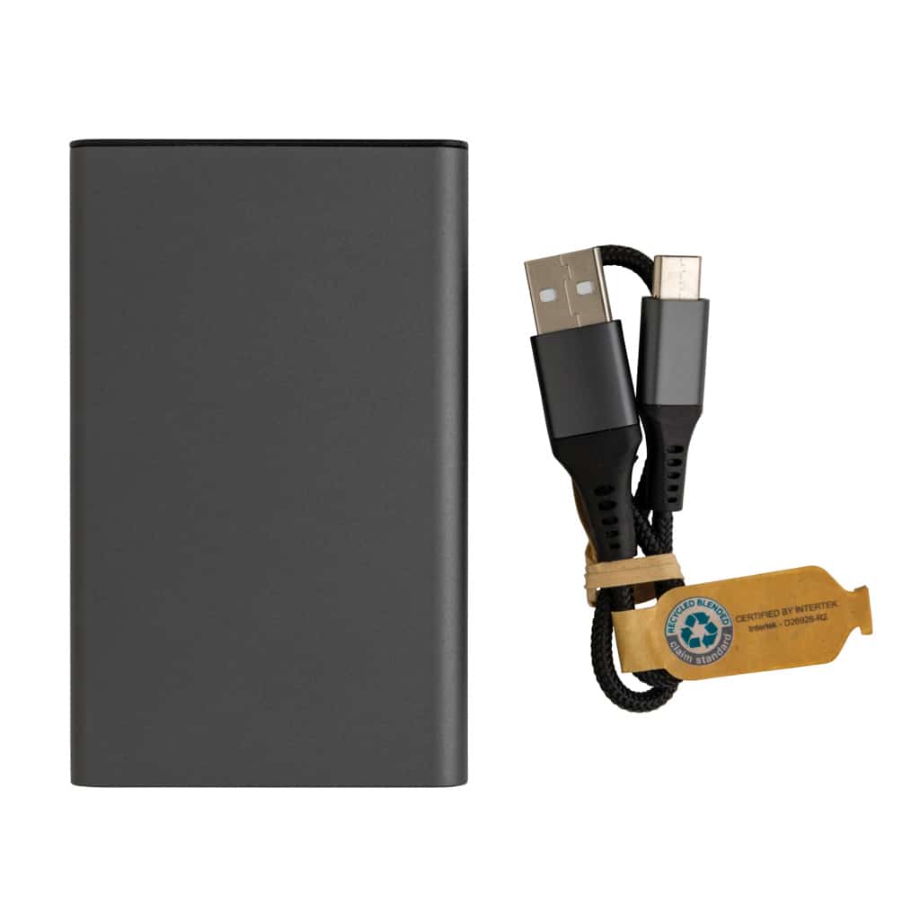 Miniature 5 pour Powerbank 5000 mAh en aluminium recyclé Terra RCS