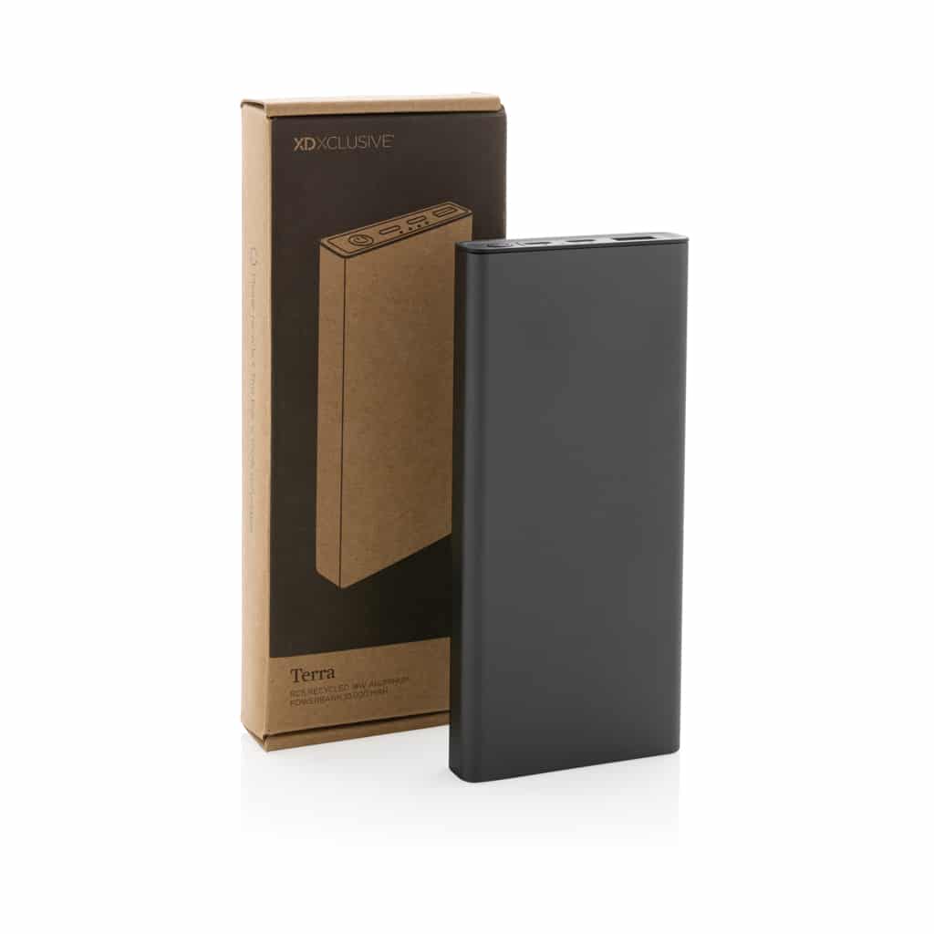 Miniature 10 pour Powerbank 10.000 mAh et 18W en aluminium recyclé Terra RCS