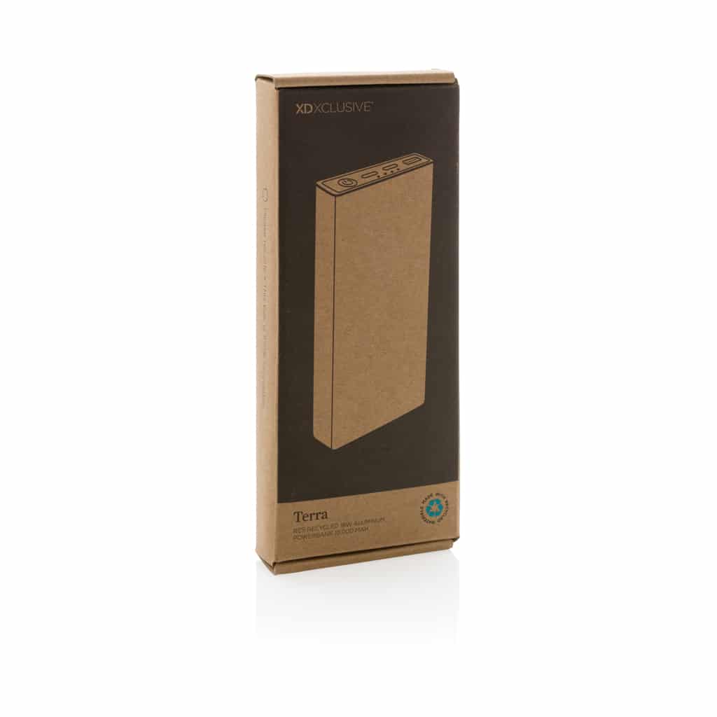 Miniature 11 pour Powerbank 10.000 mAh et 18W en aluminium recyclé Terra RCS
