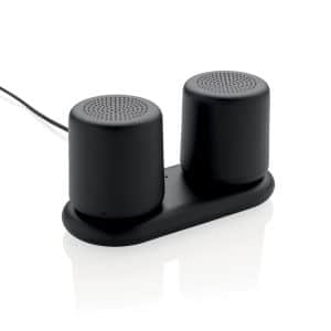 Visuel Double enceinte à charge sans fil