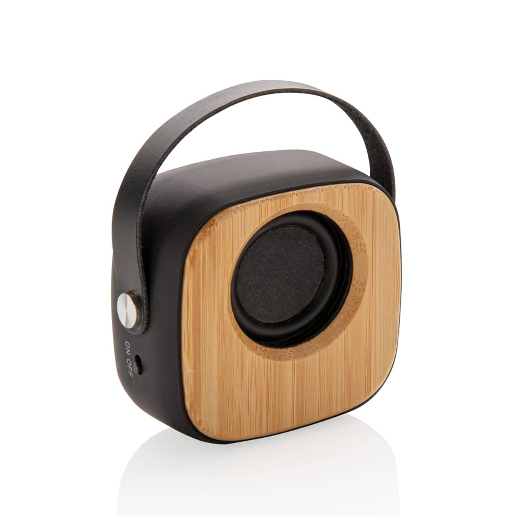 Miniature 2 pour Enceinte fashion en bambou 3W