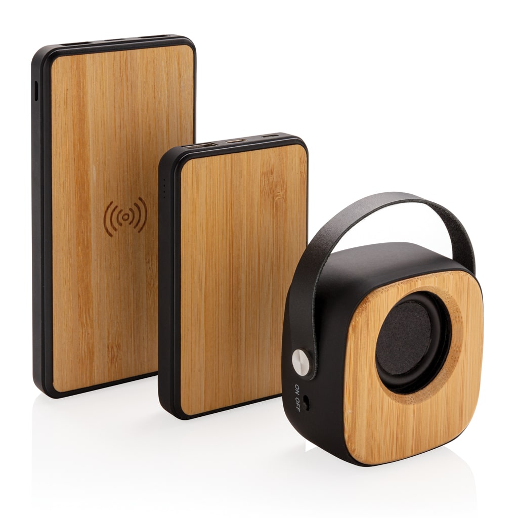 Miniature 6 pour Enceinte fashion en bambou 3W