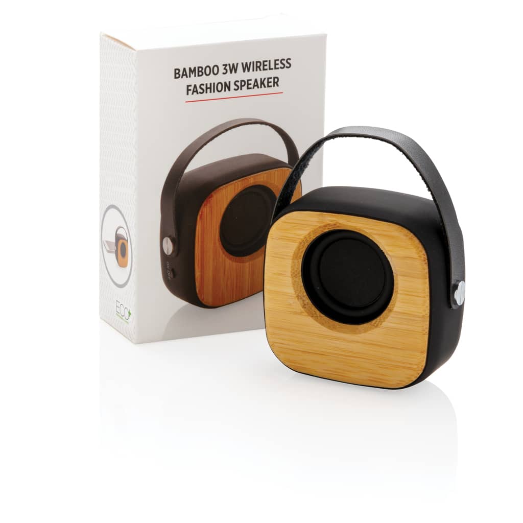 Miniature 9 pour Enceinte fashion en bambou 3W