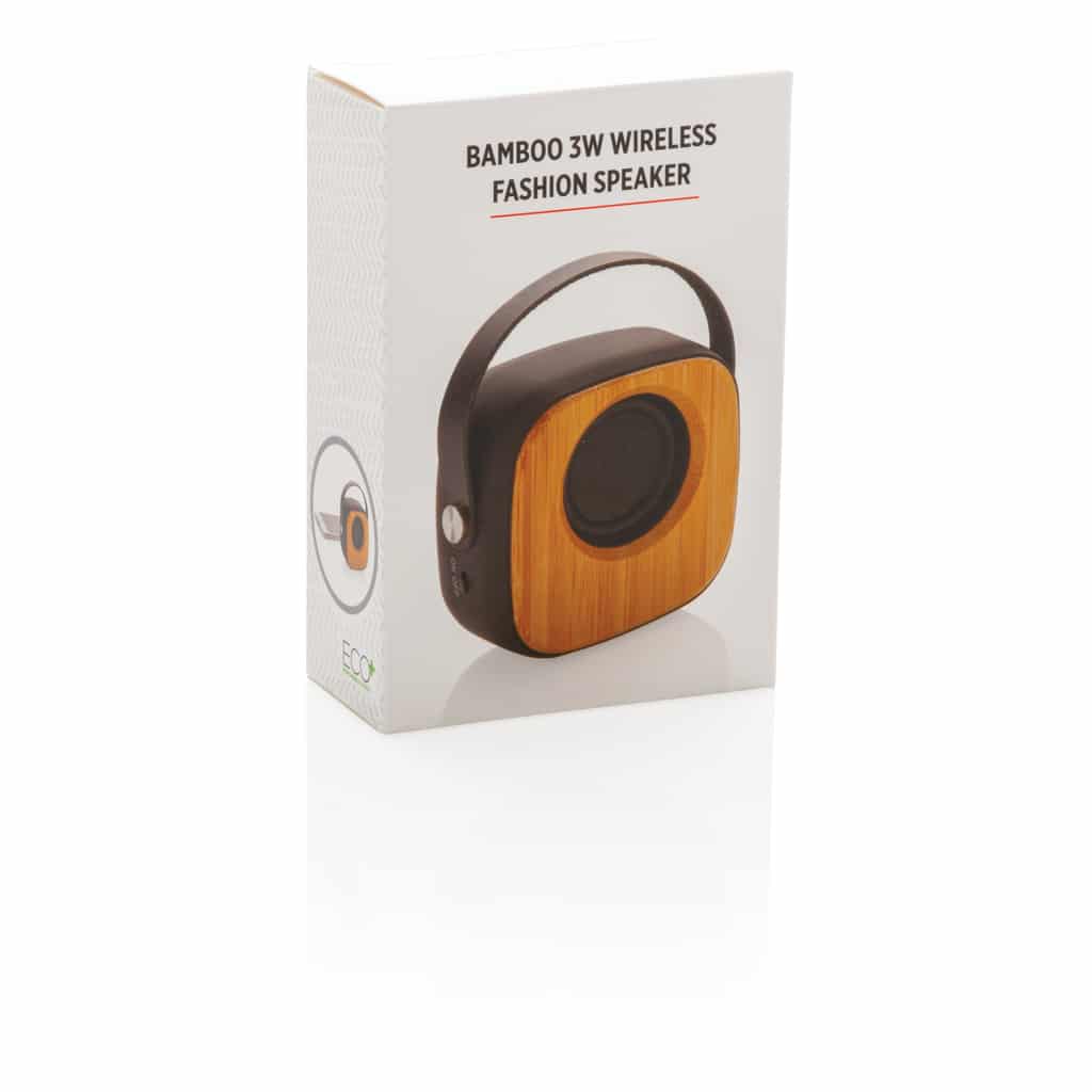 Miniature 10 pour Enceinte fashion en bambou 3W