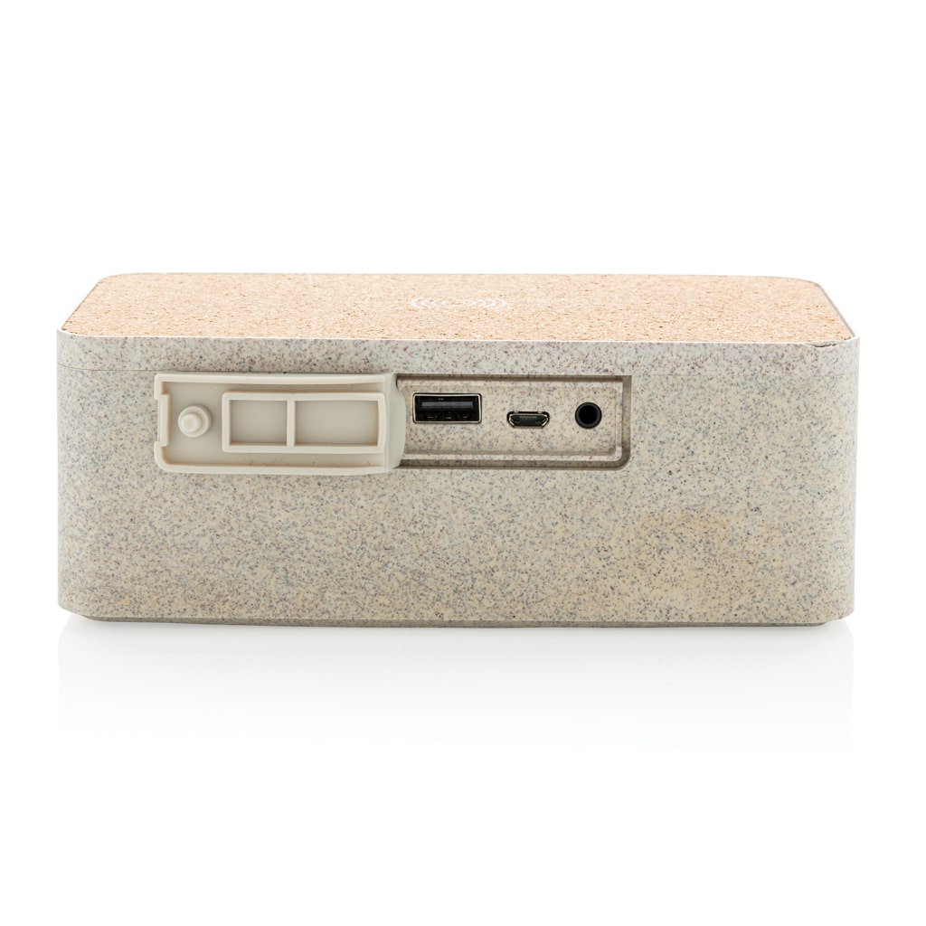 Miniature 6 pour Enceinte 5W avec chargeur à induction en fibre de paille