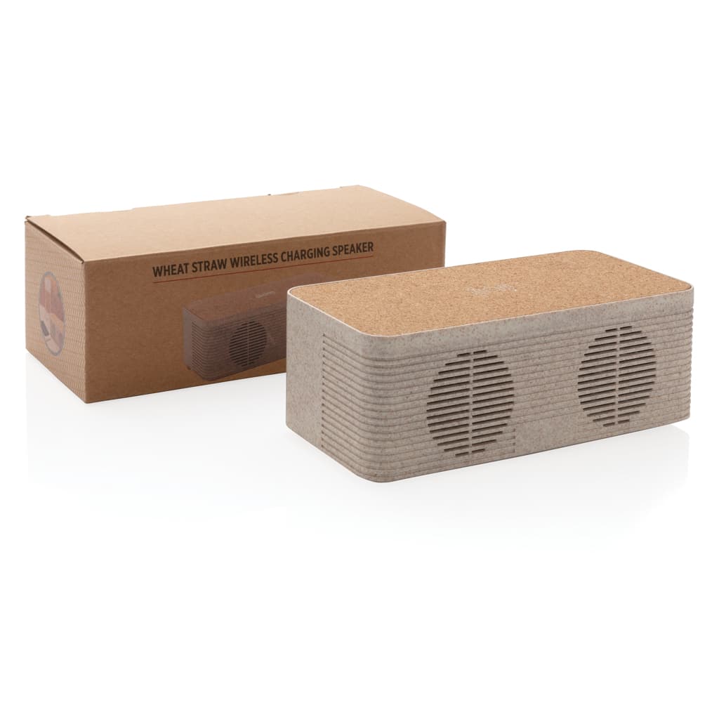 Miniature 9 pour Enceinte 5W avec chargeur à induction en fibre de paille