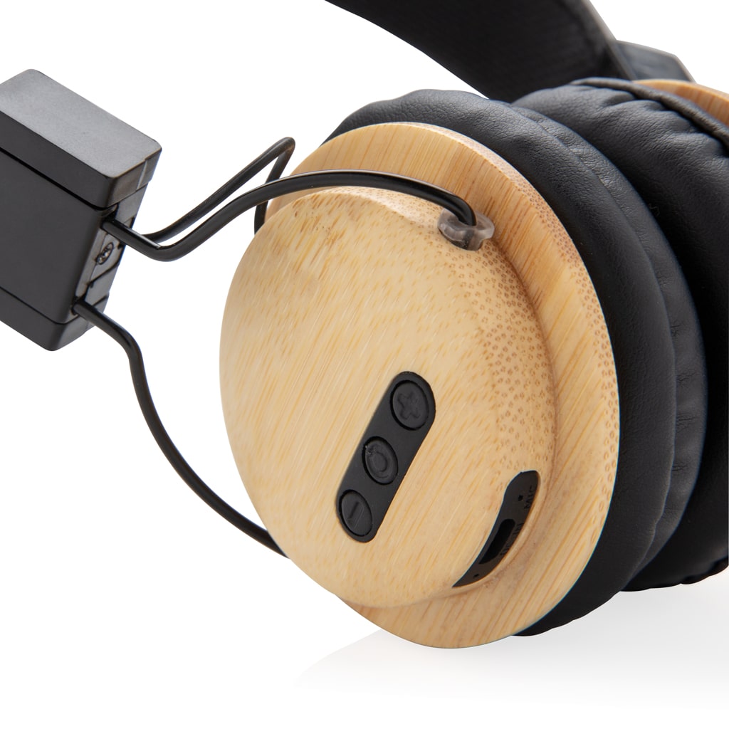 Miniature 6 pour Casque audio sans fil en bambou