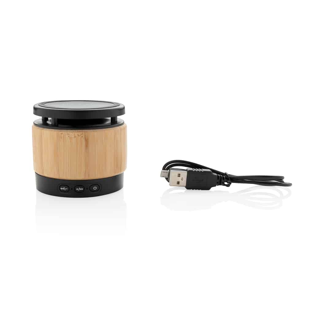 Miniature 3 pour Enceinte 3W avec chargeur à induction en bambou