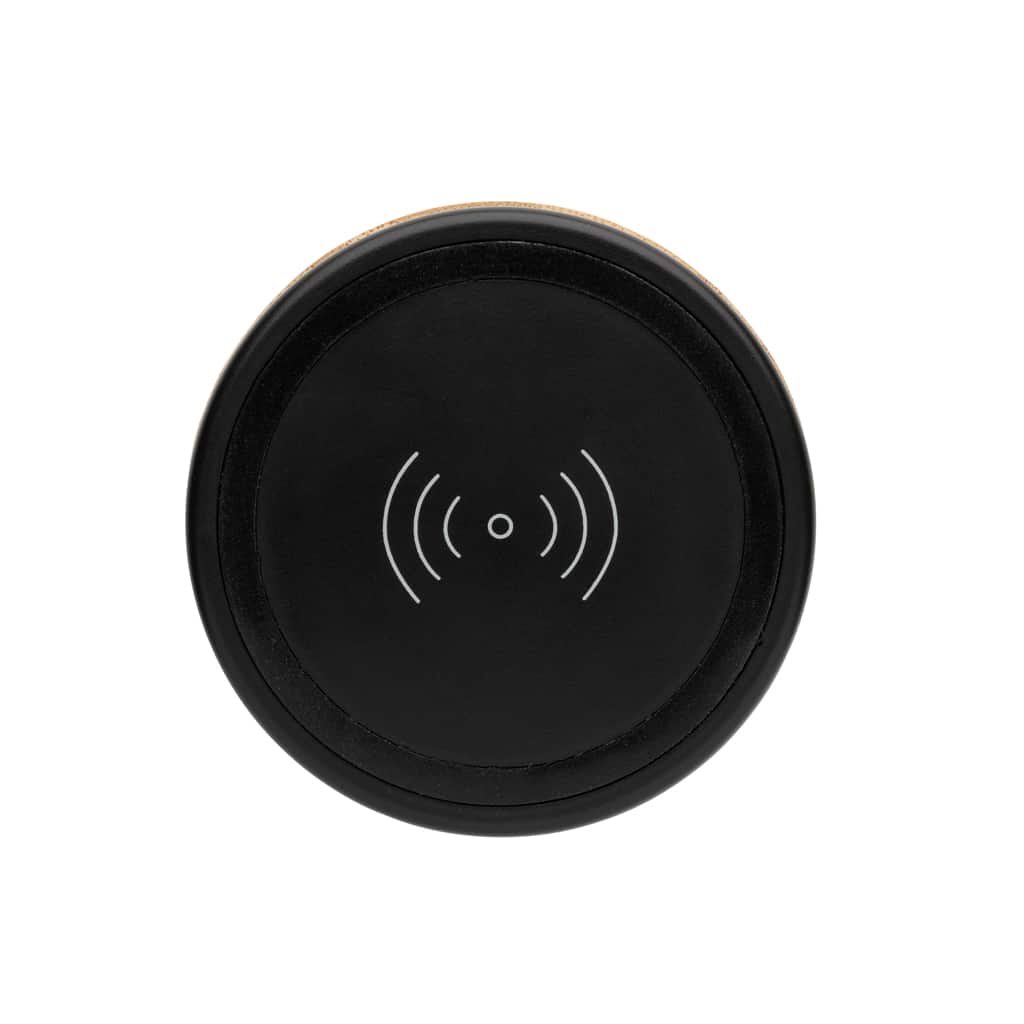 Miniature 5 pour Enceinte 3W avec chargeur à induction en bambou