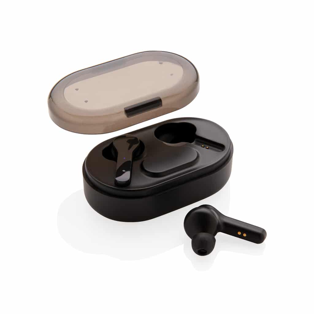 Miniature 2 pour Ecouteurs TWS lumineux dans son boitier de charge
