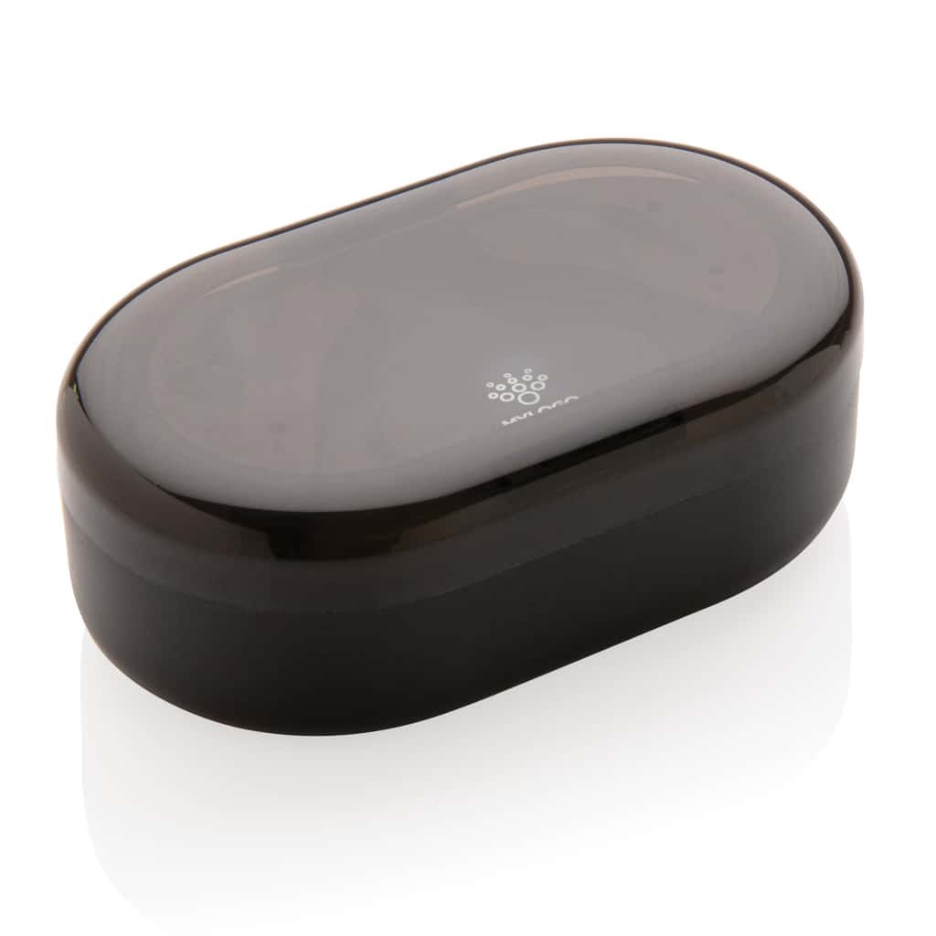 Miniature 8 pour Ecouteurs TWS lumineux dans son boitier de charge